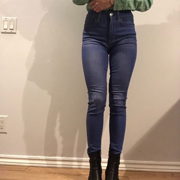 SUPER SUPER STRETCH high rise jeans - Picture 3 of 7